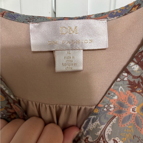 Paisley Long Sleeve Dress - Picture 4 of 4